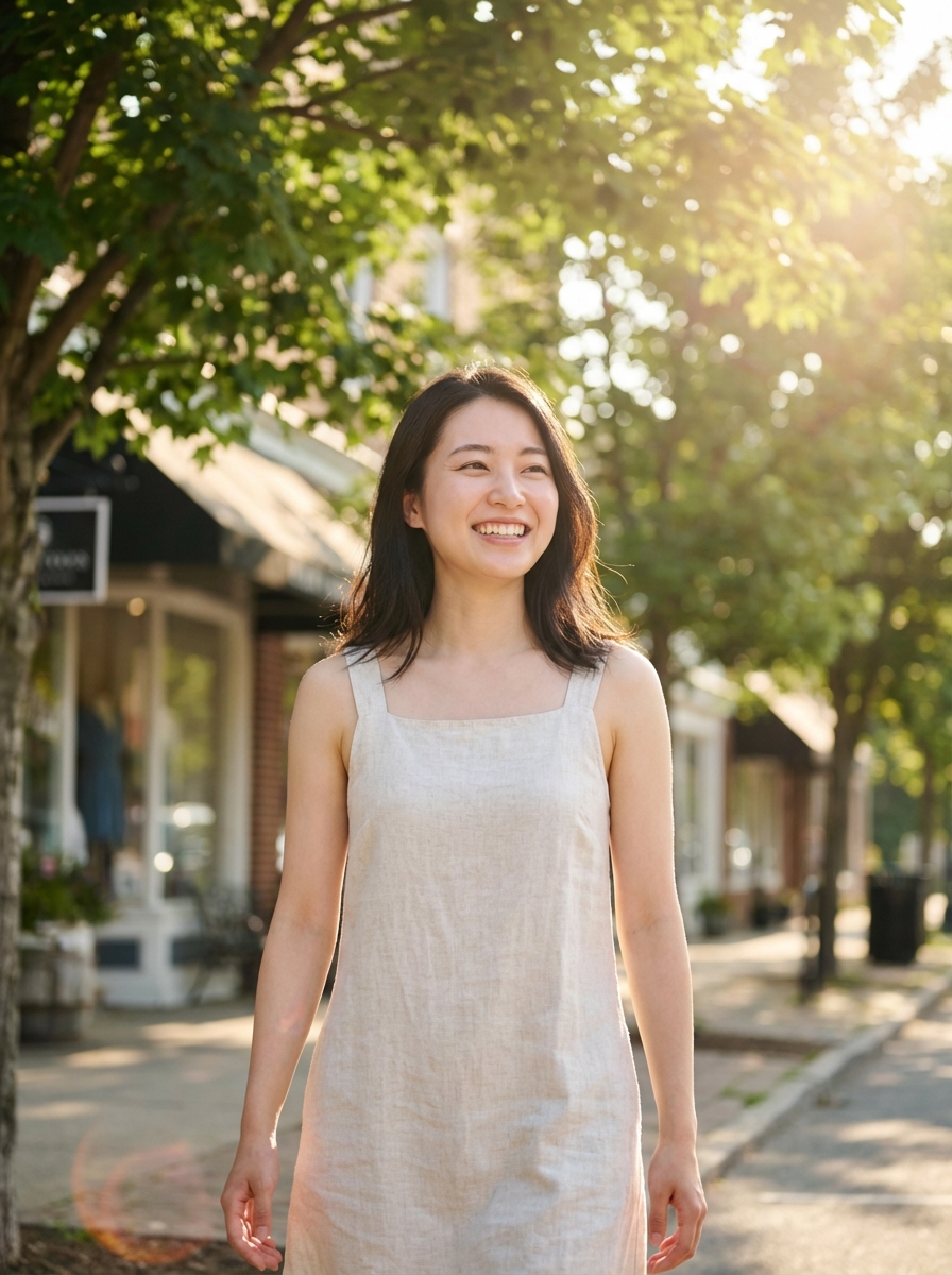自信に満ちた笑顔